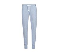 Skiny Damen Pyjamahose Night In Mix & Match denimmelange Stars Blau 44