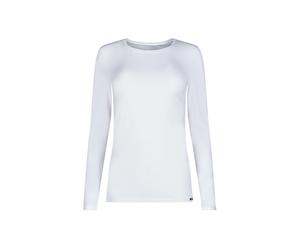 SKINY - Skiny Damen Shirt langarm Cotton Essentials white - Gr. - 42