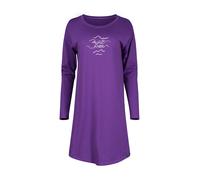 SKINY - Skiny Damen Sleepshirt langarm Night In Skiny 02 amethyst - Gr. - 36