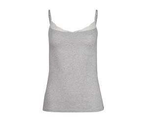 SKINY - SKINY Damen Spaghettishirt Classicotton grey melange