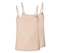 Skiny Top Advantage Micro - 2er-Pack Mikrofaser 90% Polyamid/10% Elasthan Beige Größe 38