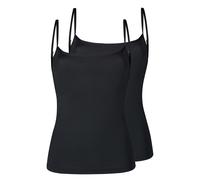 Skiny Achseltop Spaghetti-Top Advantage Micro – Mikrofaser – Schwarz – 1 Stück, Gr. 36/38/40/42