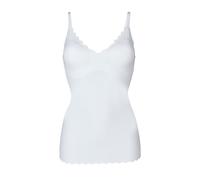 Skiny Damen Spaghettishirt herausnehmbare Pads Micro Essentials Unterhemd, White, 38
