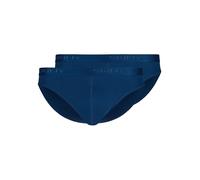 SKINY Herren Brasil-Slip, 2er Pack - Cotton Retro, Unterhose, Feinripp, Baumwolle Blau S
