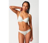 Schalen-BH SKINY "Natural Beauty", Damen, Gr. 80, Cup A, ivory, Obermaterial: 48% Modal, 47% Baumwolle, 5% Elasthan. Cups: 100% Polyester. Spitze: 85% Polyamid, 15% Elasthan, unifarben, normal, BHs Sc