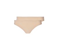 Skiny String »Damen String, 2er Pack - Thong, Advantage Micro,«, Beige SIZE,L|S