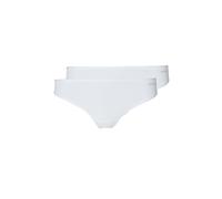 Skiny Damen 2er Pack String, White, (Herstellergröße: 38)
