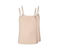 Skiny Top Advantage Micro - 2er-Pack Mikrofaser 90% Polyamid/10% Elasthan Beige Größe 38