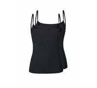 Skiny Achseltop Spaghetti-Top Advantage Micro – Mikrofaser – Schwarz – 1 Stück, Gr. 36/38/40/42