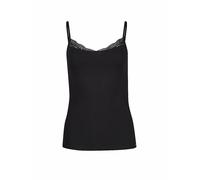 Skiny Damen Unterhemd Classicotton Schwarz Größe L