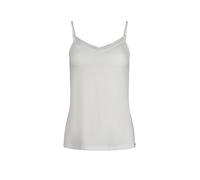 Unterhemd SKINY "Natural Beauty", Damen, Gr. 36, N-Gr, ivory, Obermaterial: 48% Modal, 47% Baumwolle, 5% Elasthan. Spitze: 85% Polyamid, 15% Elasthan, unifarben, normal, V-Ausschnitt,tiefer V-Ausschni