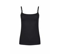 Skiny Spaghettishirt Cotton Essentials 080479 Damen Schwarz Größe 42