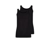 Achseltop SKINY "SKINY ADVANTAGE Cotton Stretch", Damen, Gr. 36, 2 Stk., N-Gr, schwarz, Obermaterial: 92% Baumwolle, 8% Elasthan, unifarben, normal, Unterhemden (69859456-36) schwarz