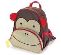 Skip Hop 5210203 - Zoo Kleinkind Rucksack, mit Namensschild, mehrfarbig, Affe Marshall