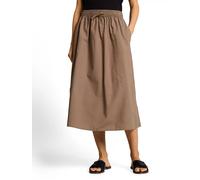 TOM TAILOR Midirock hellbraun | 36