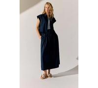 THE FASHION PEOPLE - Skirt Poplin Solid night blue - Gr. - 42