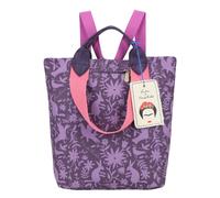 Skirucksack FRITZI AUS PREUSSEN "Fritzi x Frida Kahlo", Damen, Gr. onesize, lila, 55% Baumwolle, 45% Polyester, bedruckt, Rucksäcke, mit All-Over-Print (61466411-0) lila