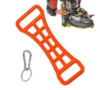 Skischuhschnallen-Hilfsmittel - Anziehhilfe zum Anziehen von Skischuhen, verstellbarer Verschlusshebel, einfache Anpassung der Skischuh-Passform mit, Orange 1, 6.1x2.36 inches