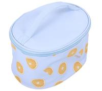 SKISUNO Große Kapazität Tragbare Kosmetiktasche mit Reißverschluss und Henkel Leichter Makeup Organizer für Damen Reise Kulturbeutel zur Aufbewahrung von Lippenstift und Waschutensilien