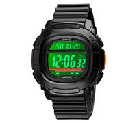 SKMEI Herren Uhren Nylon Armband Uhr Expedition Scout Uhr Quarz Wasserdicht Handgelenk, Z-black Weiß, Digital