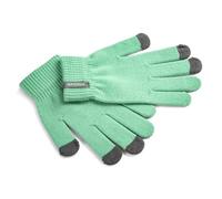Skoda 000084341A622 Strickhandschuhe Damen Handschuhe Touchscreen Bedienung Smartphone, grün