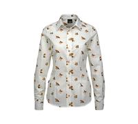 Skogen Damen Bluse Fuchs 1/1 Arm Weiß 44