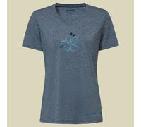 VAUDE Damen T-Shirt Skomer Print T-Shirt III dark sea uni Größe 42