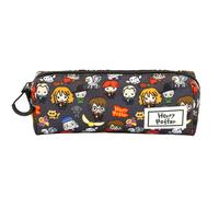 Skooloo Harry Potter Charms FAN Quadratisches Federmäppchen Schwarz Koffer24