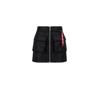 Skort ALPHA INDUSTRIES "Utility Mini Skirt W", Damen, Gr. XS, schwarz, Obermaterial: 100% Nylon, Röcke Skort (86165057-XS) schwarz