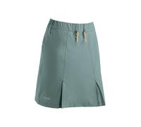 Skort MAIER SPORTS "Fortunit Shortin W", Damen, Gr. 38, blau (mittelblau), 100% Polyester, Röcke Skort, atmungsaktiver Damen Rock mit integrierter Short, Regular Fit (92027517-38) mittelblau