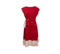 Skrabak Jerseykleid Anna aus Bio-Baumwolle mit Borte Rot XS