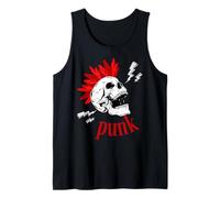 Skull Punks, British Punk Style T-Shirt Geschenke Mohawk Tank Top