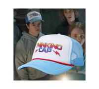 (Sky blue,Adjustable)Stranger Things Season 4 Dustin Hat, Dustin Henderson Baseball Cap, Vintage Mesh Adjustable Cap