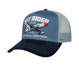Sky Rider Trucker Cap by Stetson dunkelblau One Size