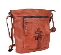Harbour 2nd Urban Poets Skyler Schultertasche Leder 37 cm braun