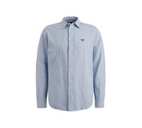 PME Legend Leinen Blend Hemd Hellblau - Größe M Hellblau M