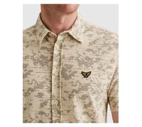 PME Legend - Skynight s/s AOP Desert Flower On Ctn Jersey Pique birch - Gr. - 5XL