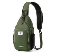 SKYSPER Brusttasche Schultertasche Herren Sling Bag Klein Crossbody Bags Männer Damen Leicht Umhängetasche Wandern Outdoor Reisen, URBANX7 Brusttaschen