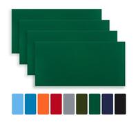 Skystuff Daunenjacke Reparaturset, 4 Pcs Flicken Selbstklebend, Nylon-Gewebe, Rechteckig, 19.8 x 9.8 cm