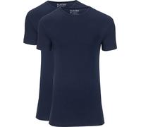 Slater 2er-Pack Stretch T-shirt Dunkelblau - Größe M Blau M