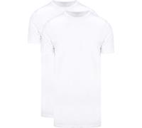 Slater 2er-Pack T-shirt Extra Lang Rundhals Weiß - Größe XXL Weiß XXL