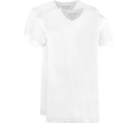 Slater 2er-Pack T-shirt V-Ausschnitt Weiß - Größe M Weiß M