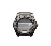SLAVIK 40-mm-Gehäuse Herrenuhrenteile Edelstahl Saphirglas Daytona Yacht-Master Kompatibel mit Nh35 Nh36 ETA 2824 Miyota 8215 Uhrwerk (Color : Black 2, Size : Miyota 8215 Movement)