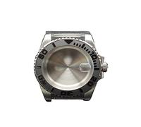 SLAVIK 40-mm-Gehäuse Herrenuhrenteile Edelstahl Saphirglas Daytona Yacht-Master Kompatibel mit Nh35 Nh36 ETA 2824 Miyota 8215 Uhrwerk (Color : Silver 1, Size : Miyota 8215 Movement)