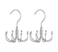 SLAXJNE 2 Stück Kleiderhaken, Multifunktionale Kleiderhaken, Garderoben-Aufbewahrungshaken, Zum Aufhängen Von Rucksäcken, Schultaschen, Schals, Gürteln Und Krawatten