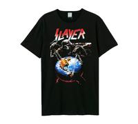 Slayer Amplified World offiziell Männer T-Shirt Herren (XX-Large)