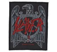 SLAYER Aufnäher BLACK EAGLE Patch gewebt 8 x 10 cm
