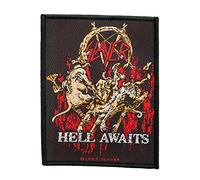 Slayer Aufnäher - Hell Awaits Patch - Gewebt & Lizenziert !!