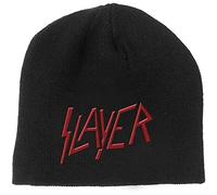 Slayer - Beanie Hat (Unisex-U) Logo (Nero)