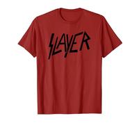 Slayer - Black Classic Logo T-Shirt, Herren, Cranberry, XL